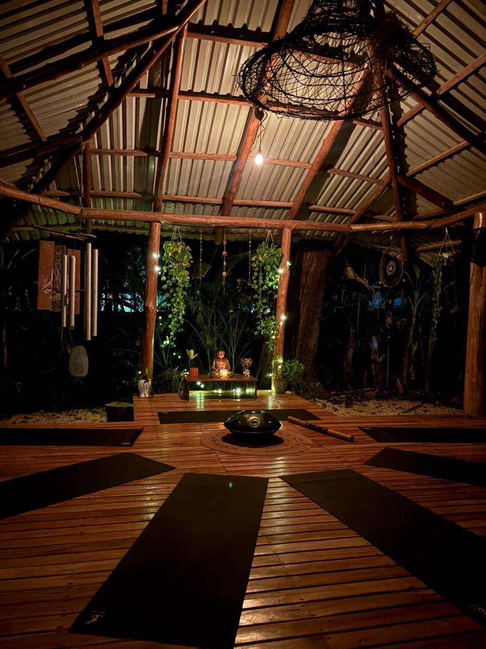 Yoga and cacao ceremony — women's wellness retreat Santa Teresa Costa Rica